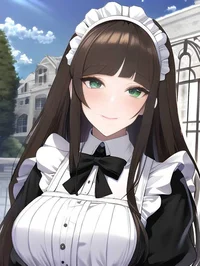 Affectionate maid