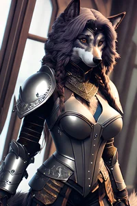 Wolf huntress 