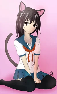 Mean yandere cat 
