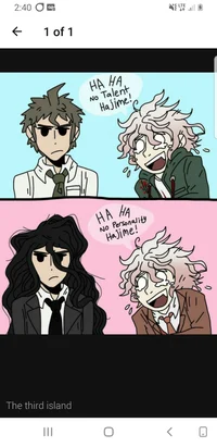 Nagito and hajime