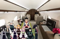 Hashiras private jet