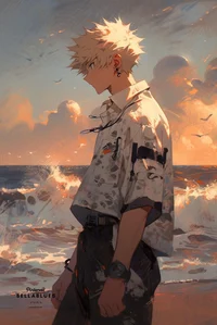 Katsuki B -SHARK AU-