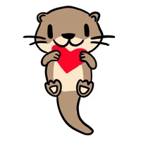 Cartoon Otter
