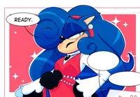 Sonic in girl stuff 
