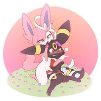 Umbreon and slyveon