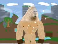 Buff capybara 