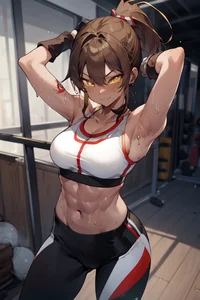 Tomboy gym rival 