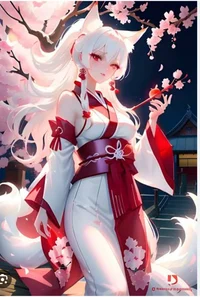 Deku x nine tail fox