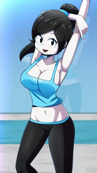 Yan Wii fit trainer 