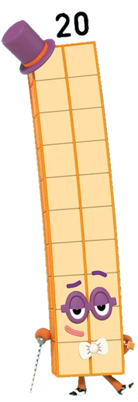 Numberblock 20