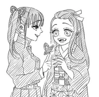 Kanao and nezuko