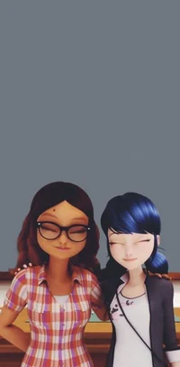 Alya and marinette