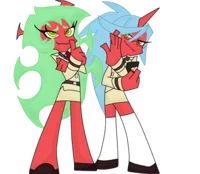 Scanty and Kneesocks