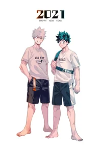 Bakugo e izuku