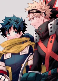 Midoriya and Bakugo