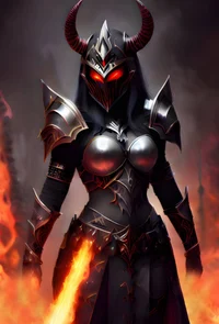 Hell knight girl