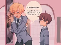 Tamaki and Haruhi 