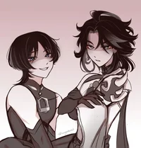 Scara and Xiao SO AU