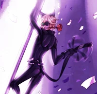 Stripper Chat noir