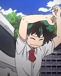 Wolf izuku midoriya
