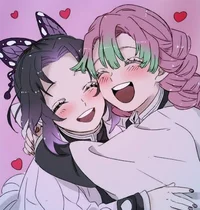 Mitsuri and Shinobu