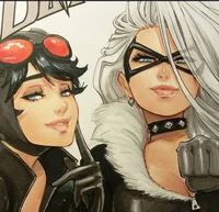 Blackcat andCatwoman