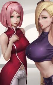 SAKURA AND INO
