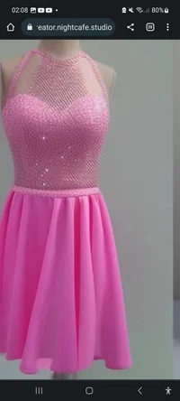 Pink dress