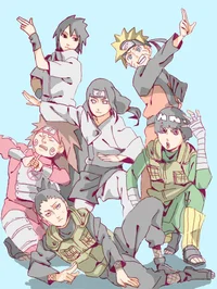 naruto boys sleepove