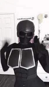 Female black noir