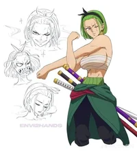 Female roronoa zoro