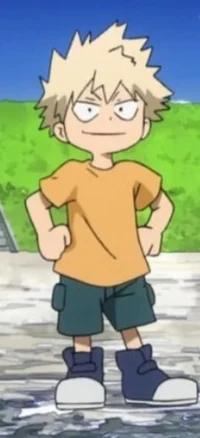 Bakugo Katsuki chico