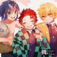 Demon slayer trio