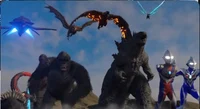 Godzilla vs Ultraman