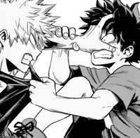 Bakugou and deku
