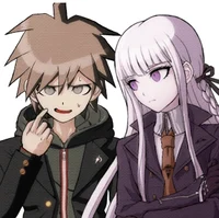 Naegi and Kyoko