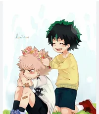 Bakugo and Deku 