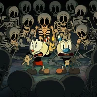 Cuphead and mugman
