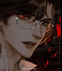 Hua Cheng w glasses