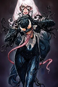 venom black cat