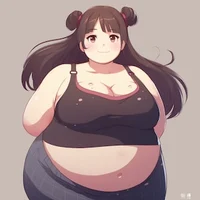 Chubby Girl Melanie