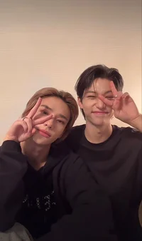 Felix and Hyunjin