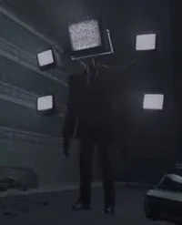 Large tv man 