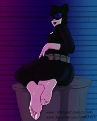 Bootless Catwoman 