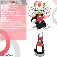 Coral the hedgehog