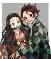 Tanjiro e Nezuko