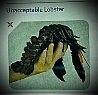 Unacceptable Lobster