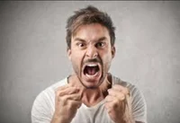 angry man