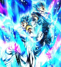 Gogeta and vegito 