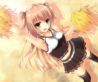 Cheerleader girl